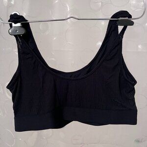 Negative Underwear Whipped Bra Top Black size 3